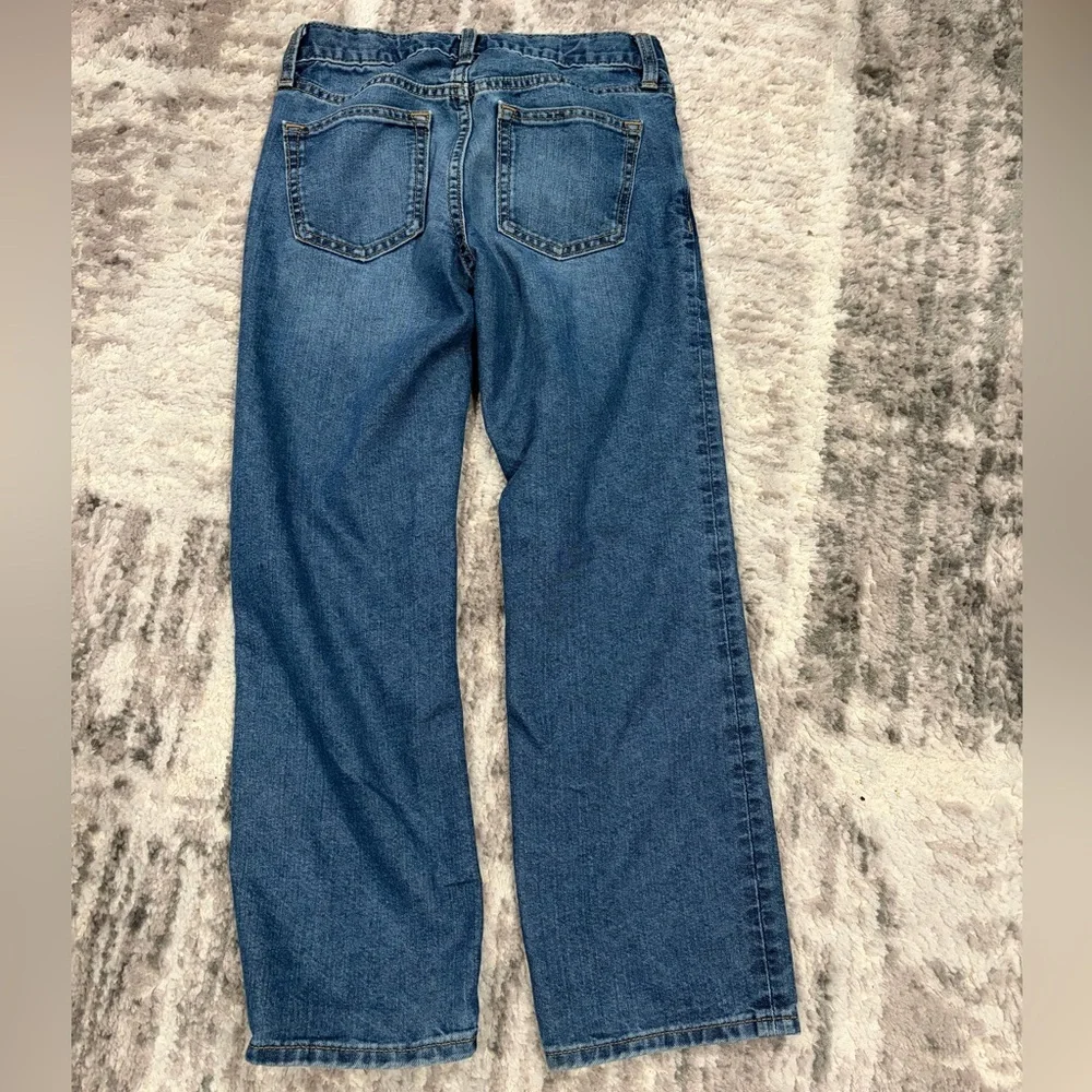 Boys Old Navy blue straight leg jeans Size 8